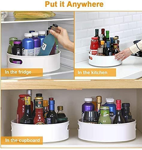 Spenfrone Multi-Purpose 360° Rotating Organizer Tray/Kitchen Organizer